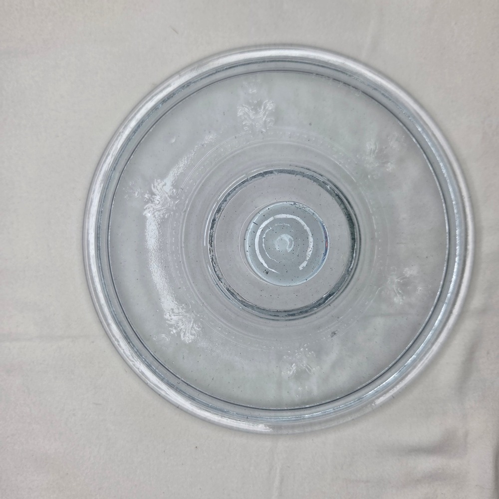 Fire-King Philbe Sapphire Blue Glass Casserole Replacement Lid Only 7.5" Vintage